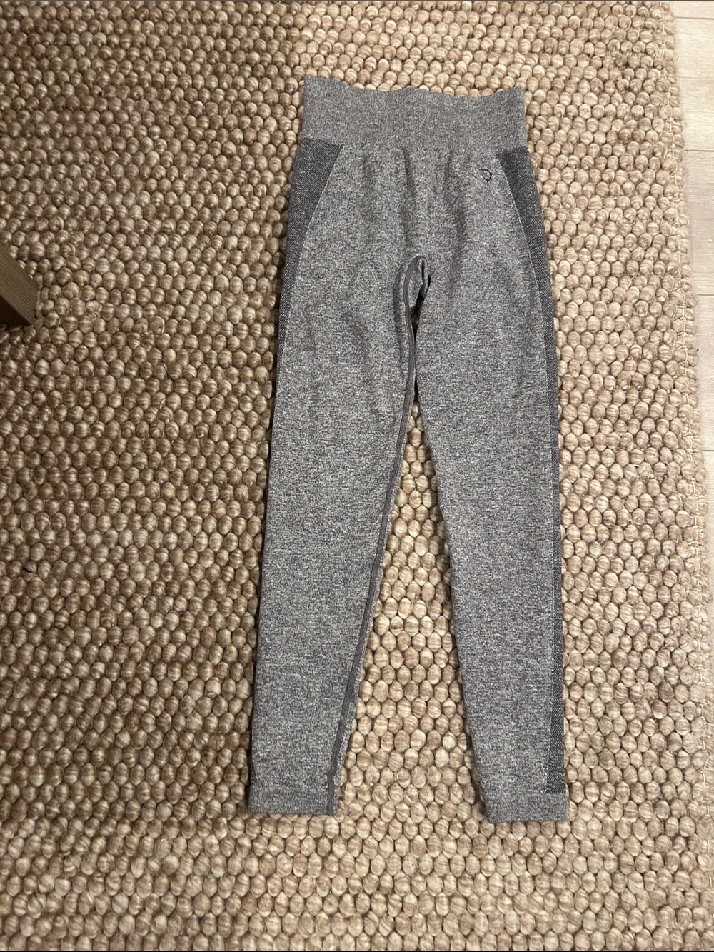 Gymshark Gray High-Waist Seamless Leggings